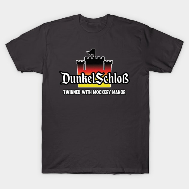 Dunkelschloss T-Shirt by Long Cat Media